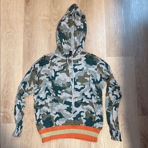 Camouflage Hooded Sweater